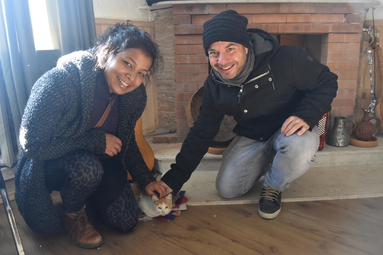 Qusha Guesthouse Meeting In The Mountains And Views Kazbegi Exterior foto